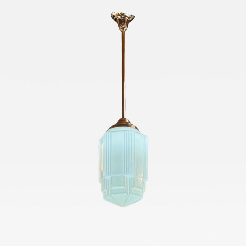 Art Deco Wedding Cake Pendant Light Fixtures Set of 6 Available