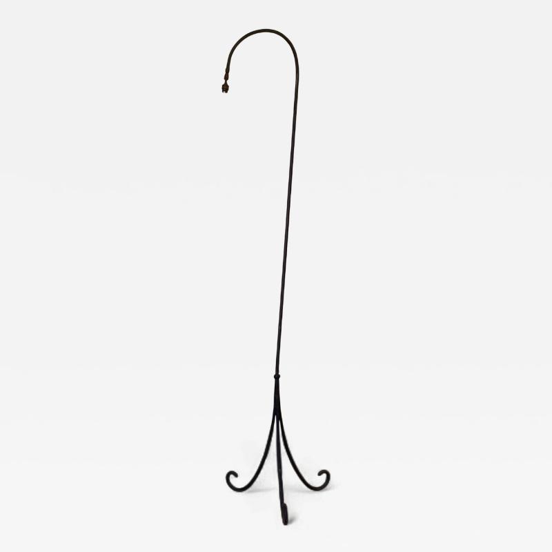 Art Deco Wrought Iron Floor Lamp
