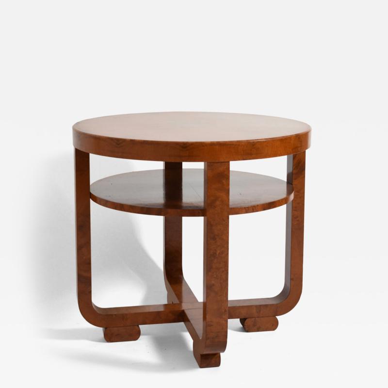 Art Deco pedestal table 1920s 