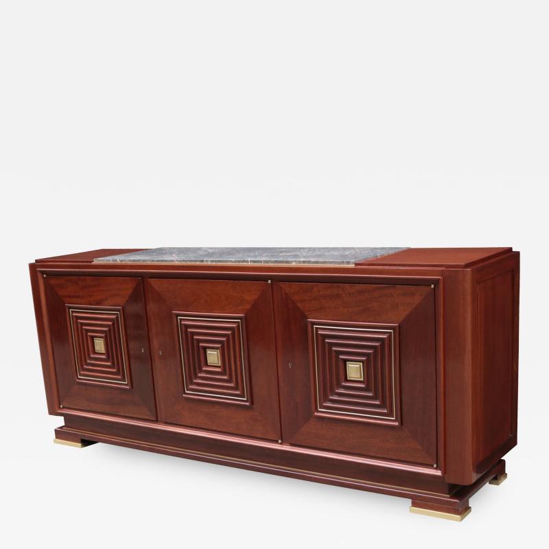 Art Moderne Three Door Sideboard