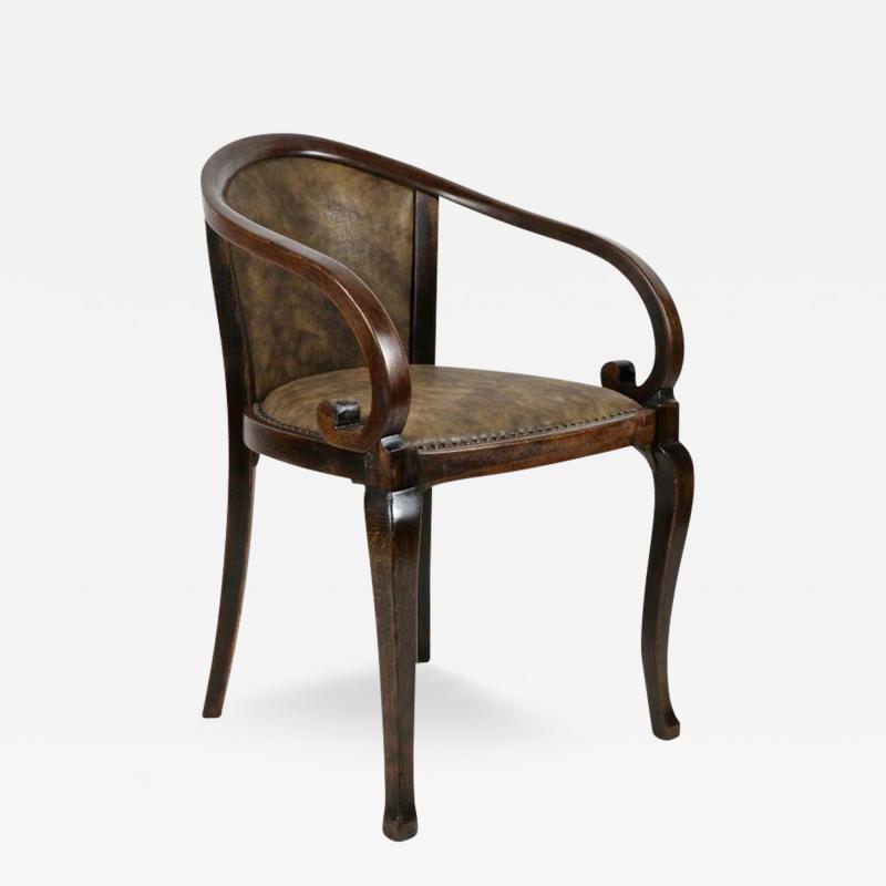 Art Nouveau Bentwood Armchair by Thonet Late 19th Century Austria circa 1895