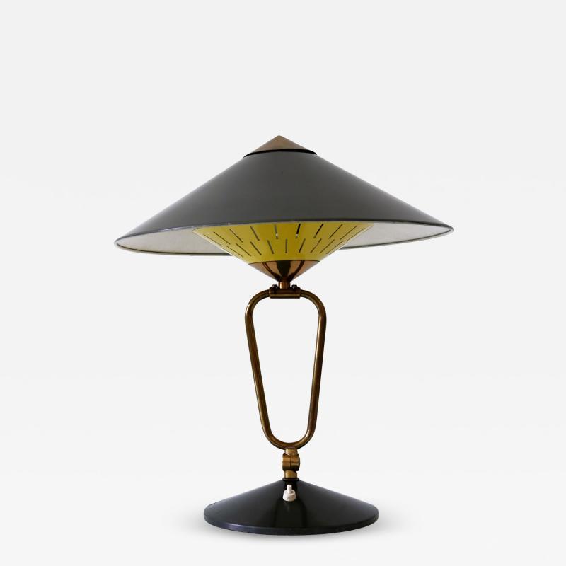 Articulated Large Mid Century Modern Table Lamp or Wall Sconce Witch Hut 1950s