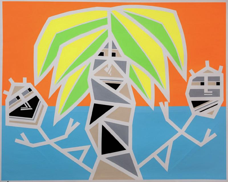 Artie Sandstone Real Original Guys A Tree Pose Very Funny 