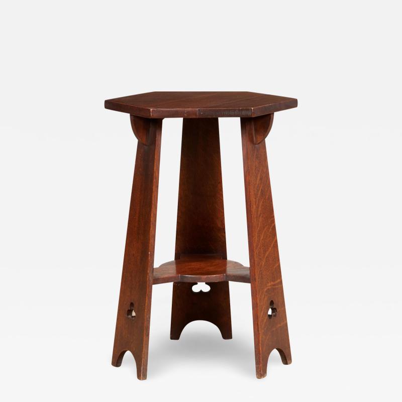 Arts and Crafts Oak Table
