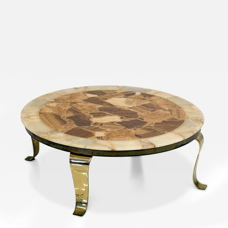 Arturo Pani Mid Century Onyx Coffee Table by Arturo Pani Mullers Of Mexico 1960s