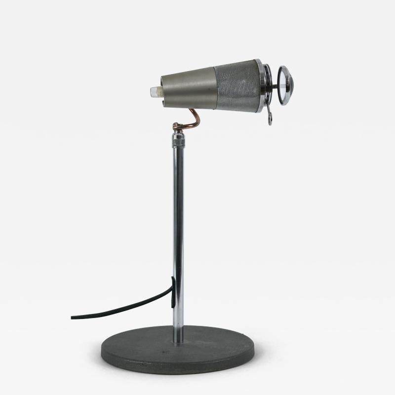 Arturo Silva Rare Arturo Silva Light Projector or Table Lamp Galileo Sistema for Antonangeli