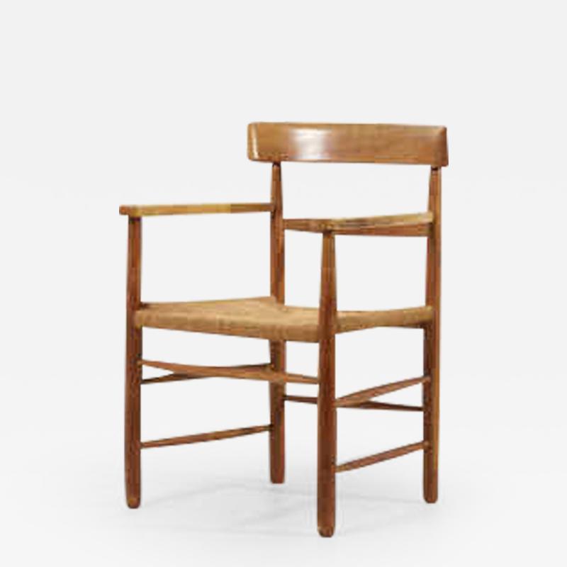 Ash and Papercord Armchair