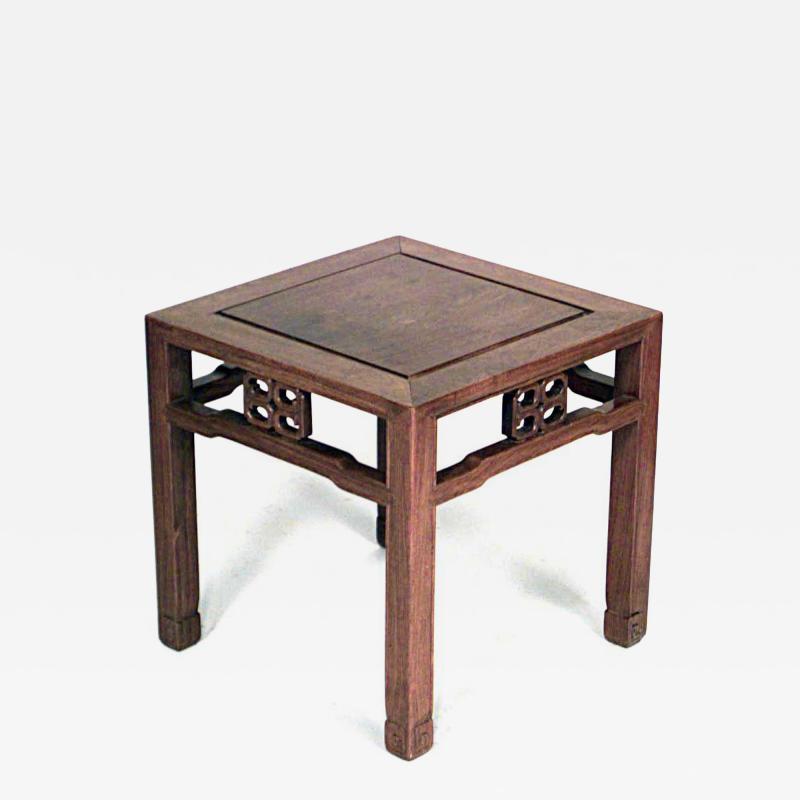 Asian Chinese Style Square Teak Coffee Table