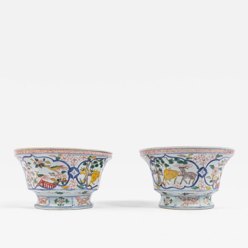 Asian Glazed Earthenware Jardinieres