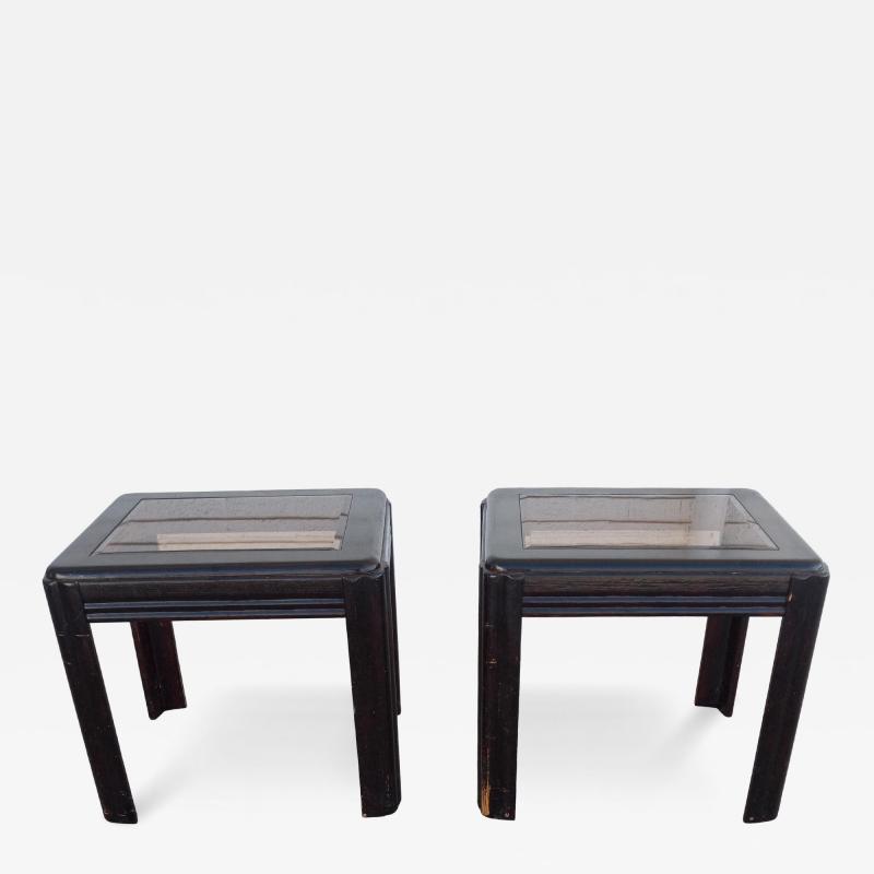 Asian Style End Tables