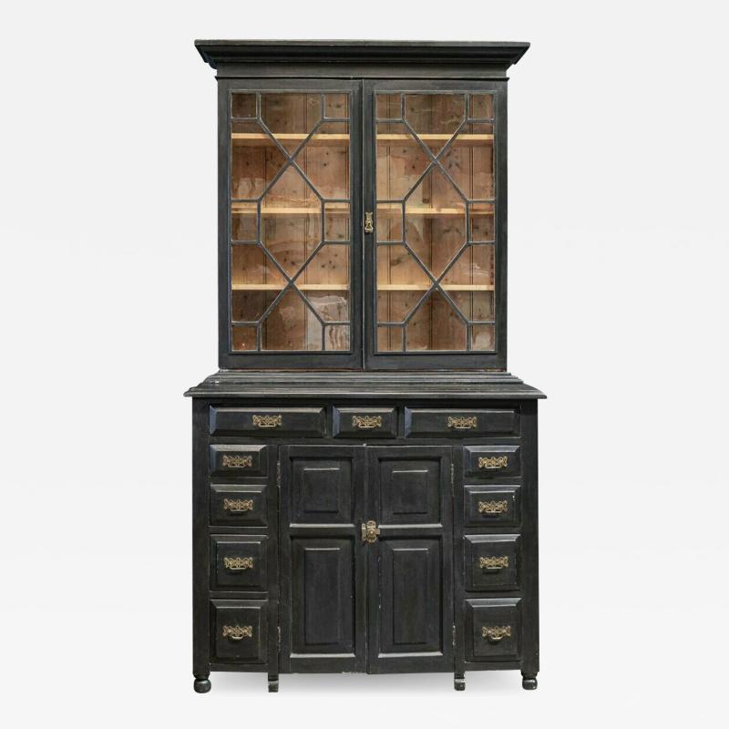 Astral Glazed Bookcase Vitrine Dresser