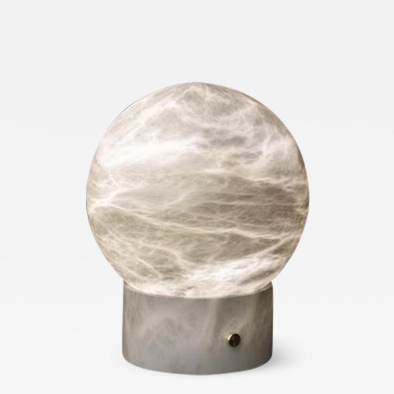 Atelier Alain Ellouz Athena AlabasterTable Lamp by Atelier Alain Ellouz