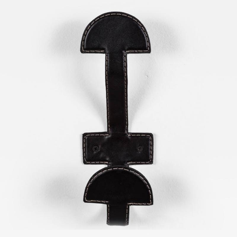 Atelier Leather Wrapped Hook Black