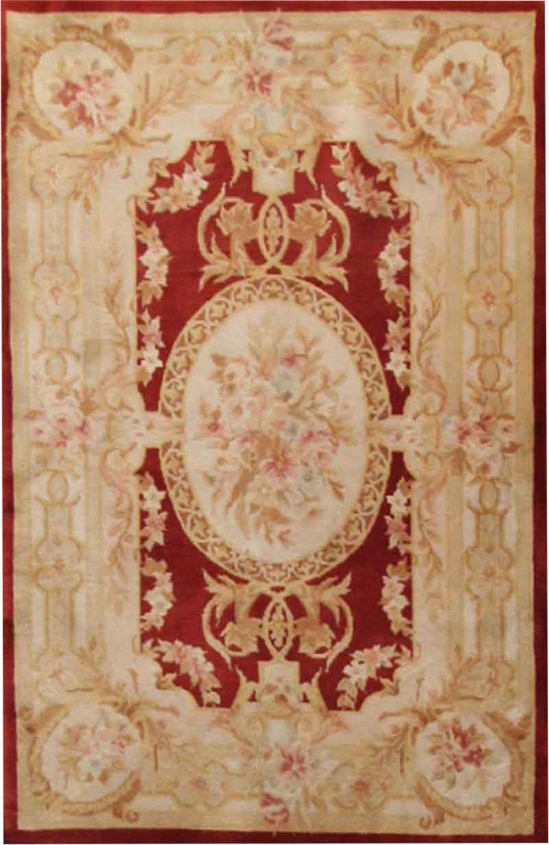 Aubusson Savonnerie Rug Art Deco