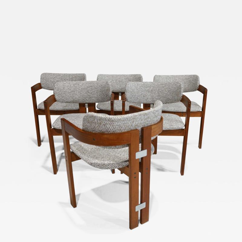 Augusto Savini Augusto Savini Pomplona Style T Back Dining Chairs Set of Six