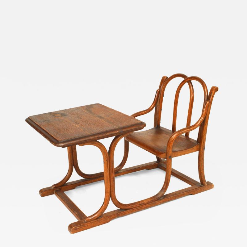 Austrian Bentwood Child Desk