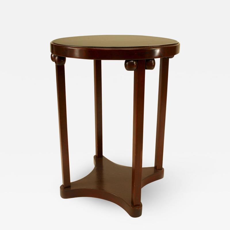 Austrian Bentwood Secessionist Beechwood End Table
