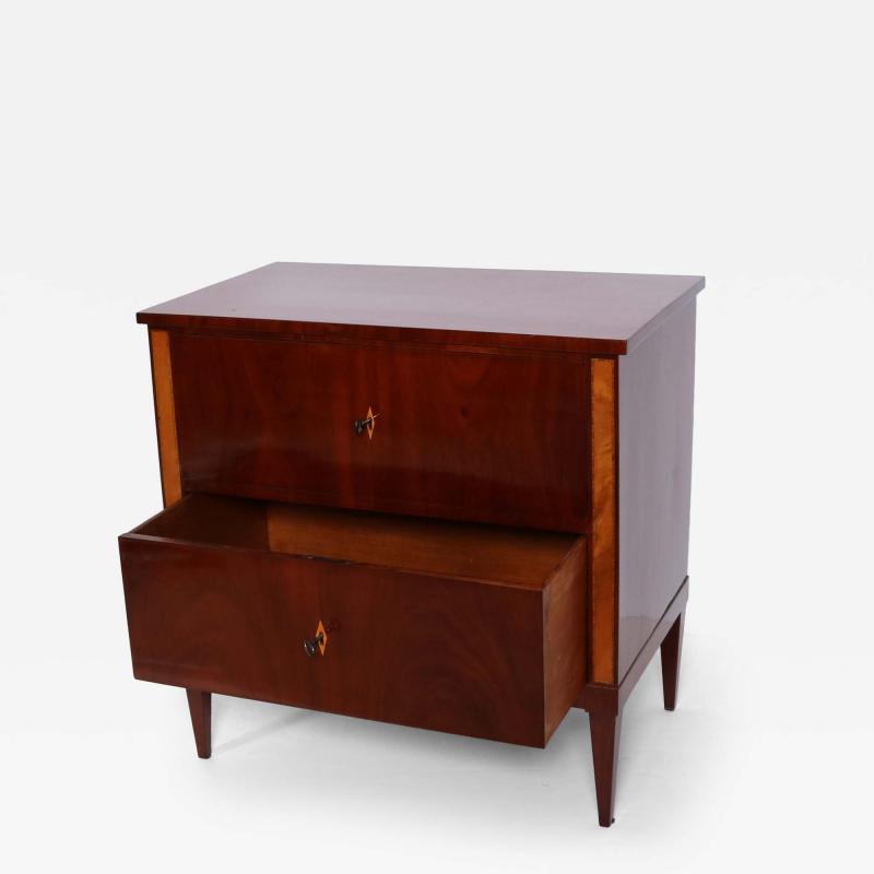 Austrian Biedermeier Mahogany Chest of Drawers Austria