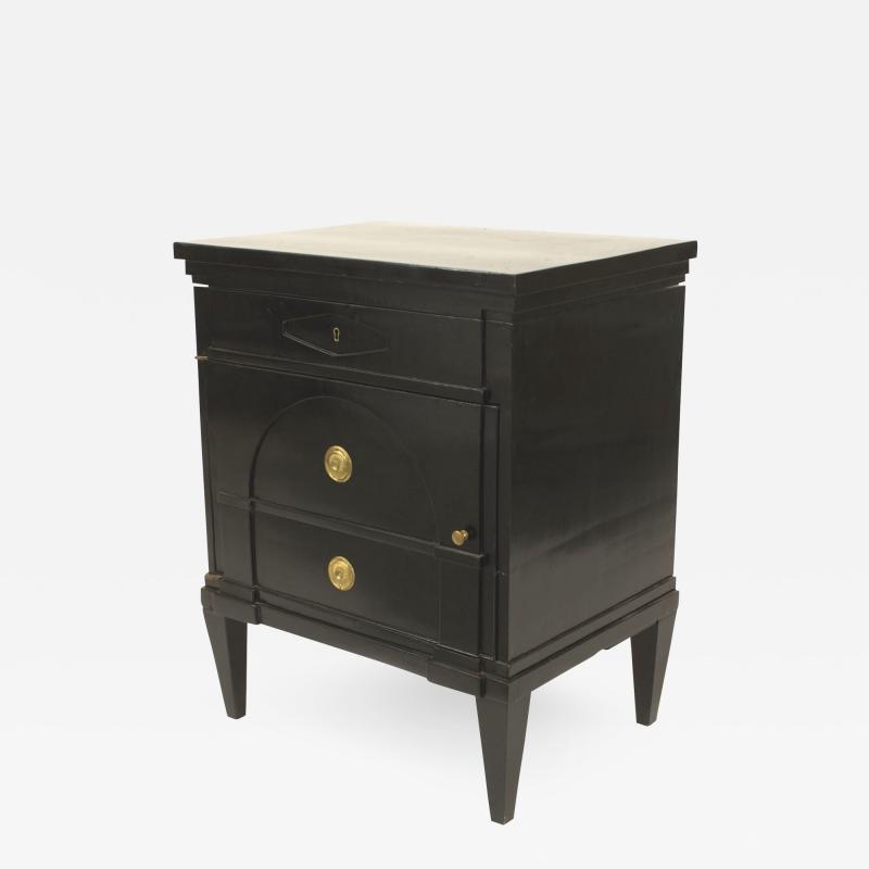 Austrian Biedermeier Style Ebonized Commode