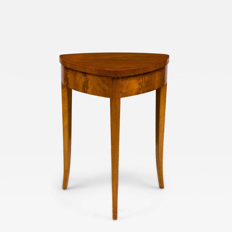 Austrian Biedermeier Triangular Side Table