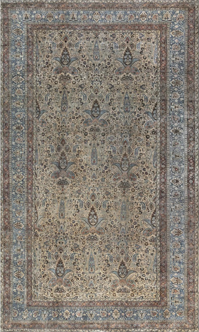 Authentic 1900s Persian Khorassan Rug