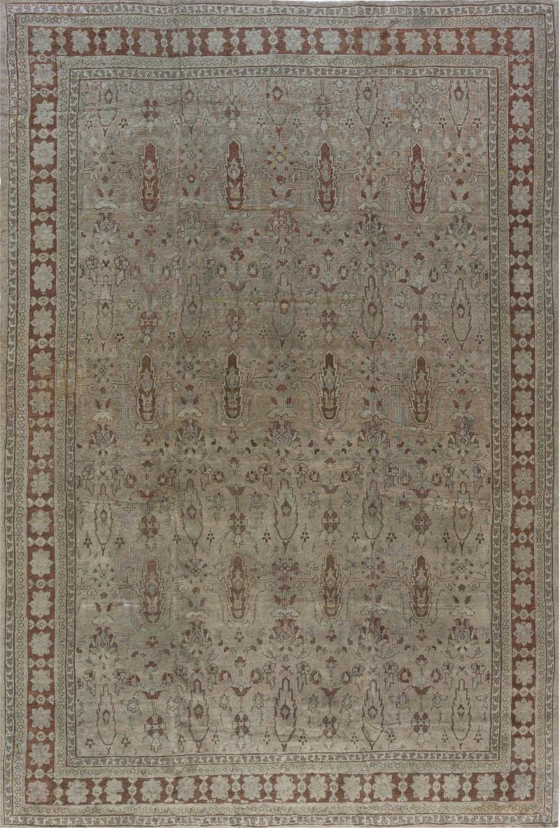 Authentic 19th Century Indian Amritsar Carpet
