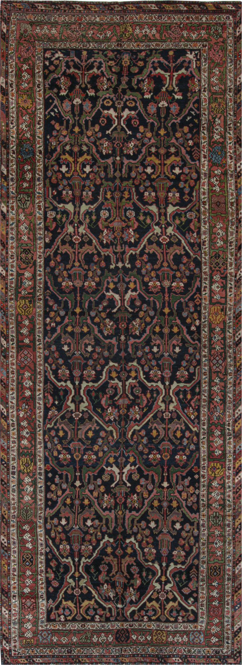 Authentic 19th Century North West Persian Handmade Wool Carpet