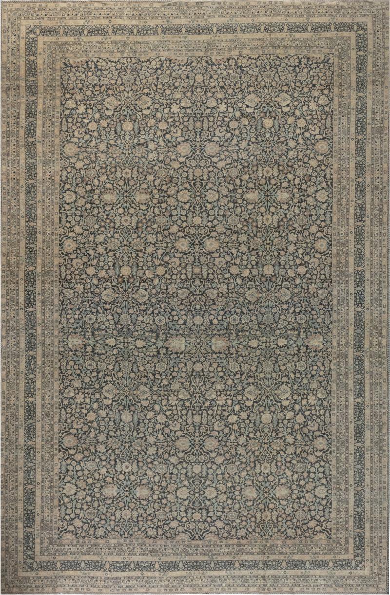 Authentic 19th Century Persian Tabriz Rug