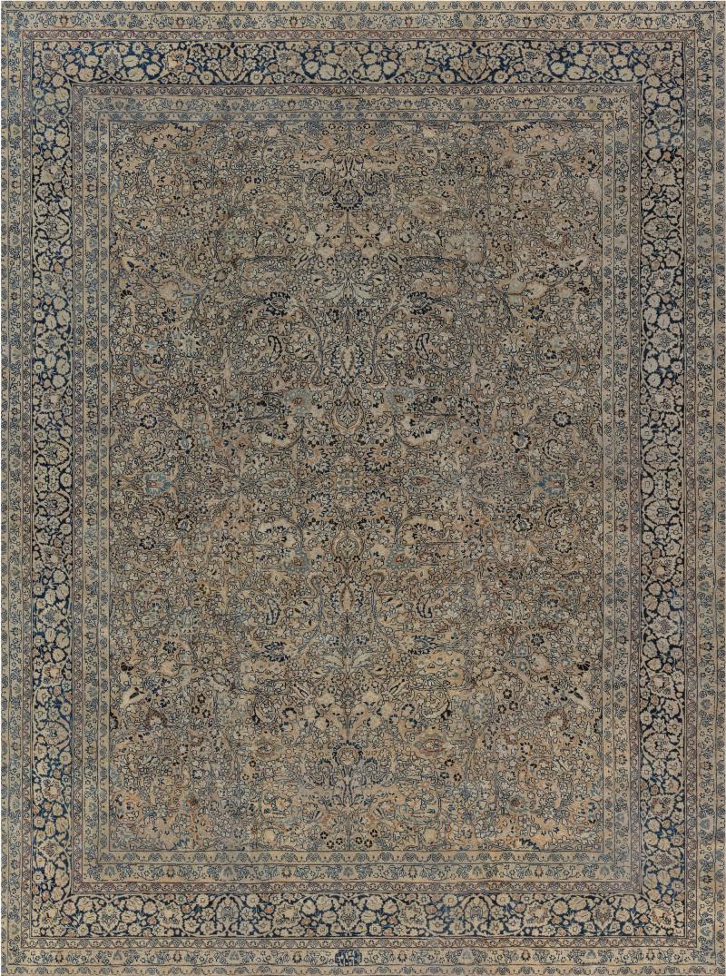 Authentic Early 20th Century Persian Khorassan Rug