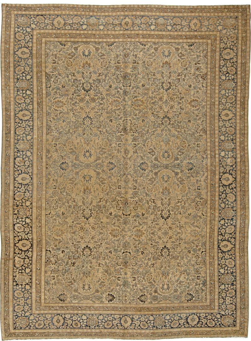 Authentic Persian Tabriz Handmade Wool Rug