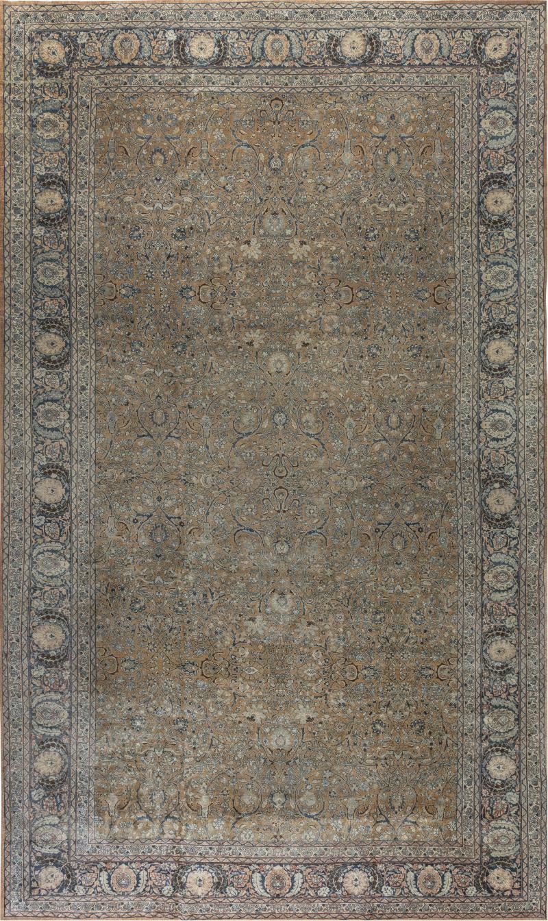 Authentic Persian Tabriz Handmade Wool Rug