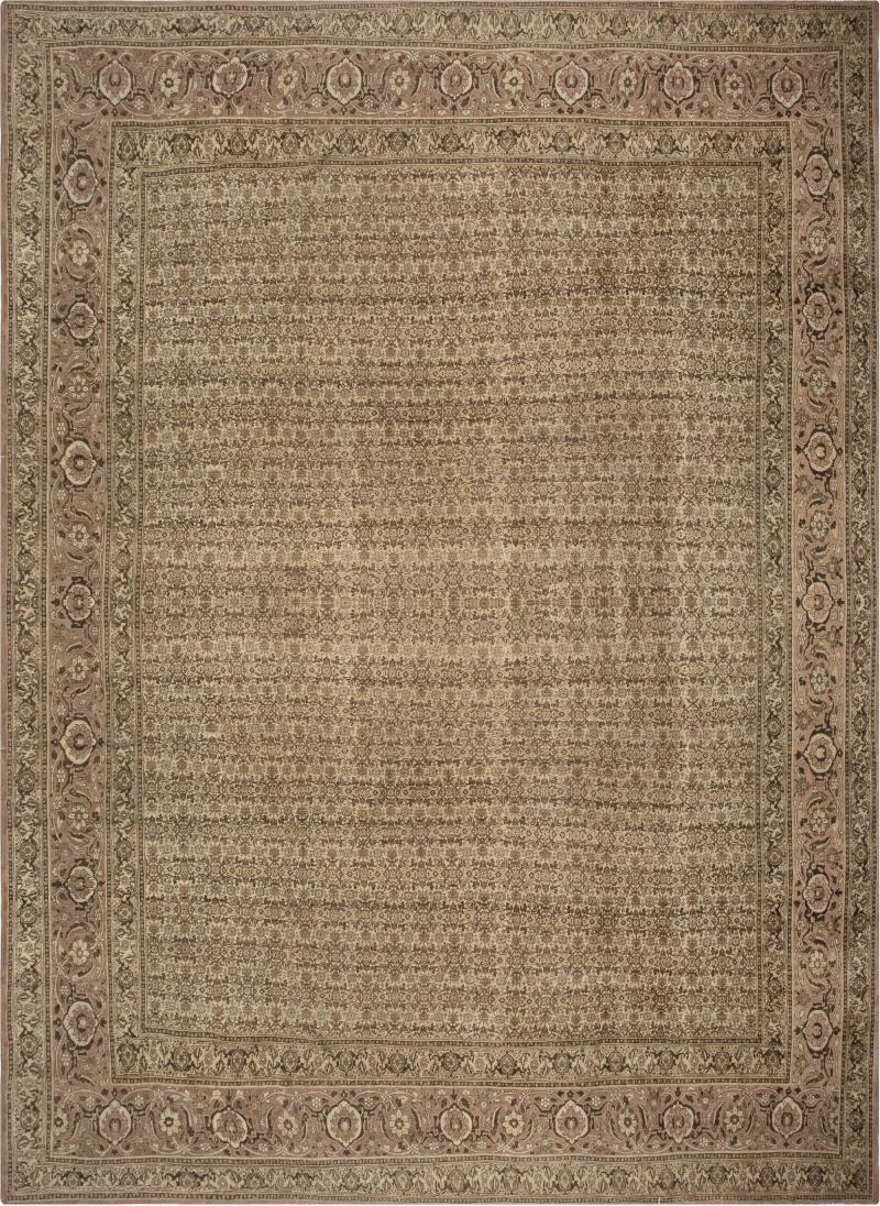 Authentic Persian Tabriz Handmade Wool Rug