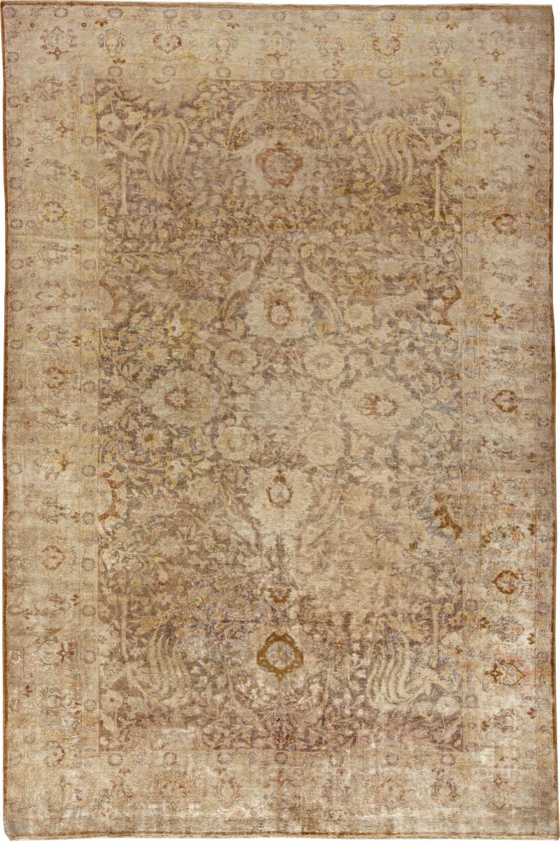 Authentic Turkish Sivas Beige Handmade Wool Rug