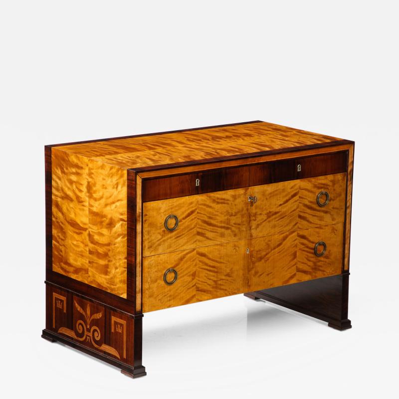 Axel B ck A Swedish Grace Chest of Drawers Axel B ck for Eksj M belfabrik Circa 1940