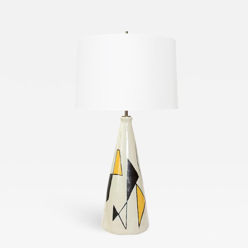 Axel Br el Scandinavian Modern Ceramic Lamp by Axel Bruel