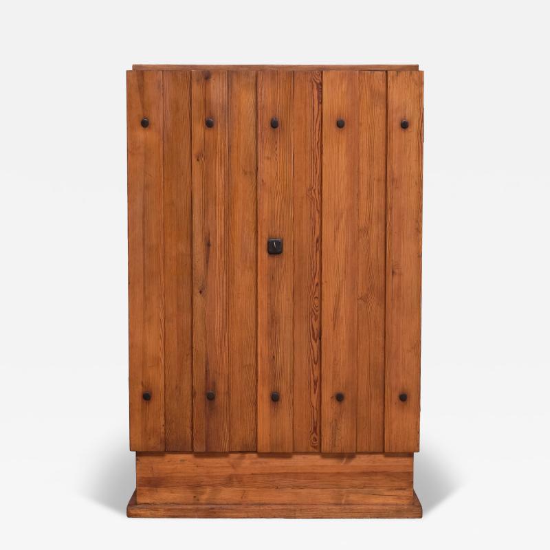 Axel Einar Hjorth Axel Einar Hjorth Lov Cabinet in Pine Nordiska Kompaniet Sweden 1930s