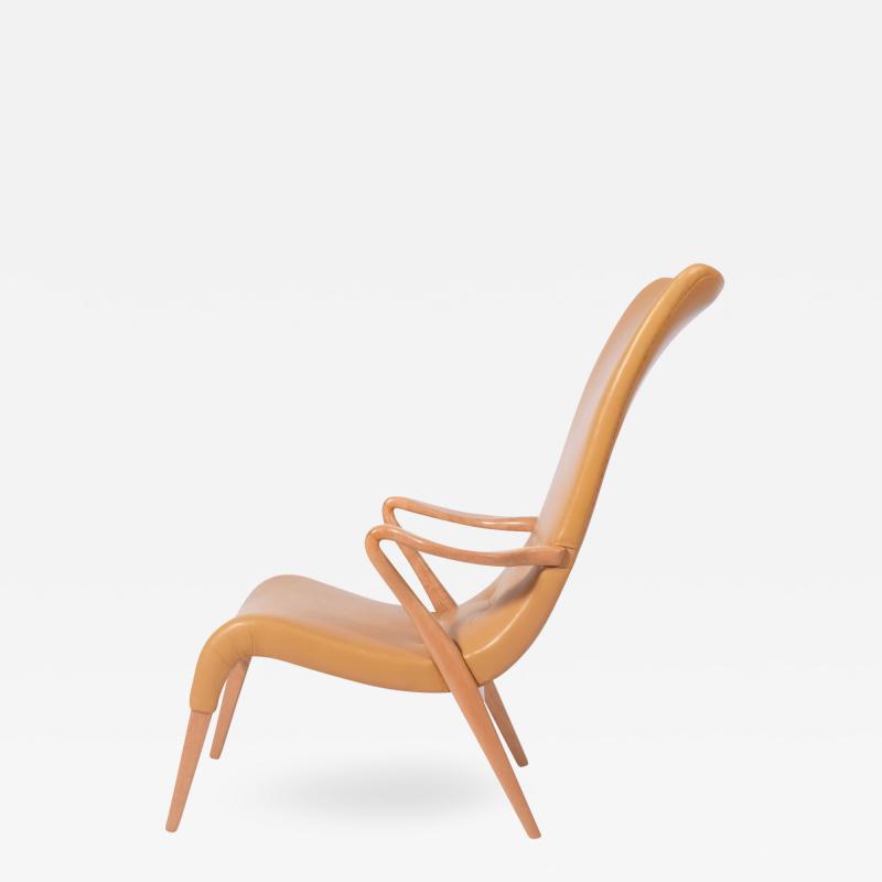 Axel Larsson Axel Larsson Easy Chair for Svenska M belfabrik Bodafors model 1207