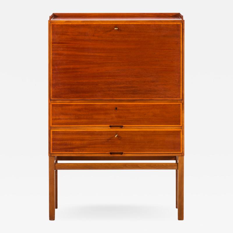 Axel Larsson Cabinet with Desk Produced by Bodafors