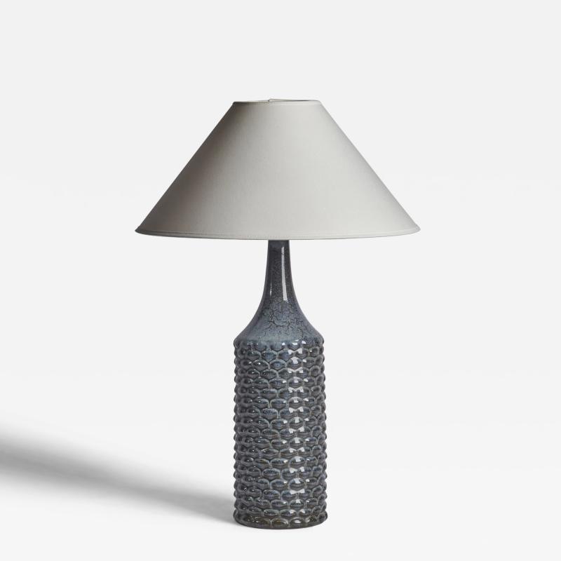 Axel Salto Table Lamp in Stoneware Denmark 1940s