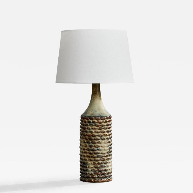 Axel Salto Table Lamp in Stoneware Denmark 1940s