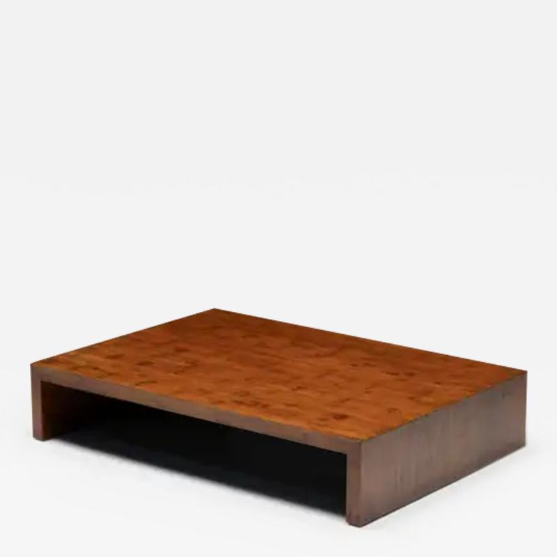 Axel Vervoordt Bamboo Coffee Table in the Style of Axel Vervoordt Belgium 1980s