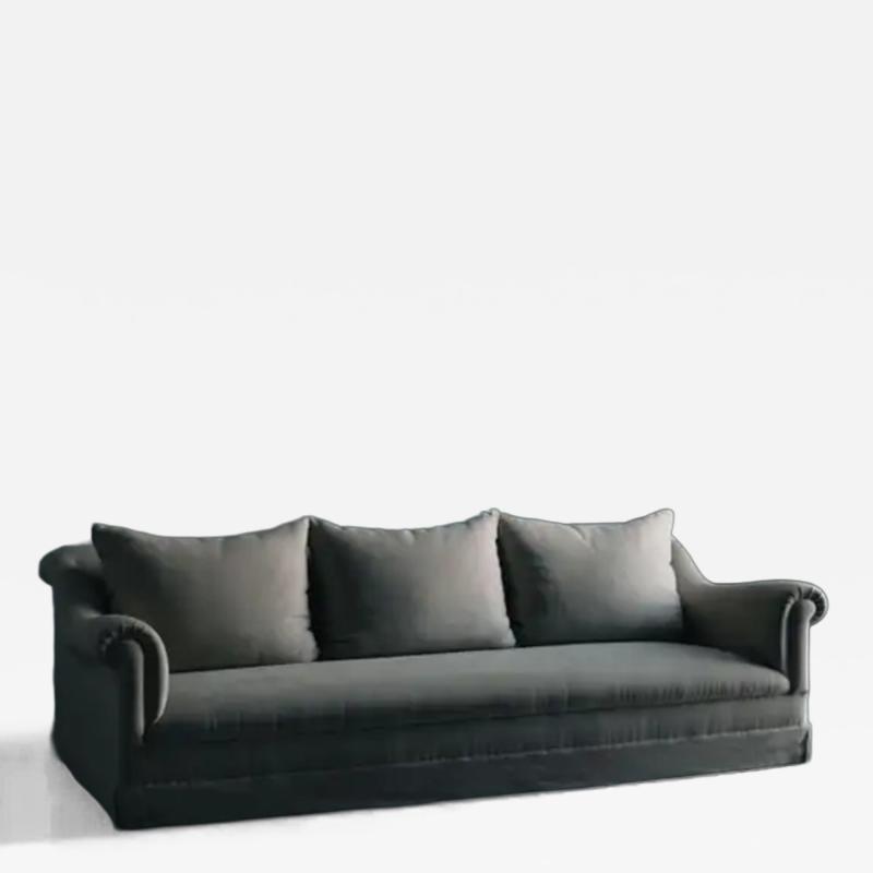 Axel Vervoordt Linen Sofa by Axel Vervoordt Belgium 21st Century