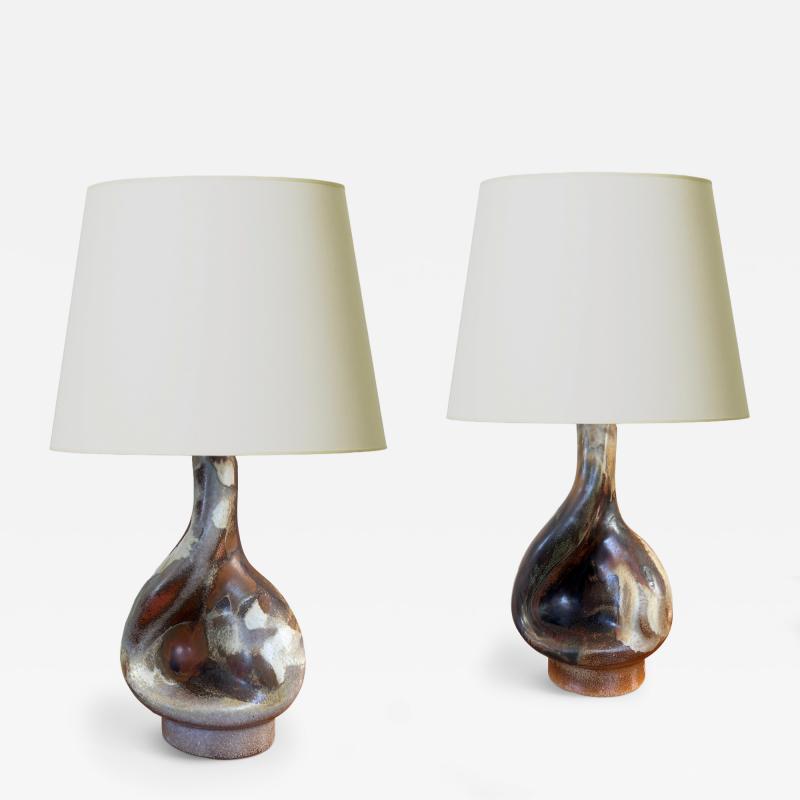 Axella Stenj j Pair of Table Lamps by Axella Stent j