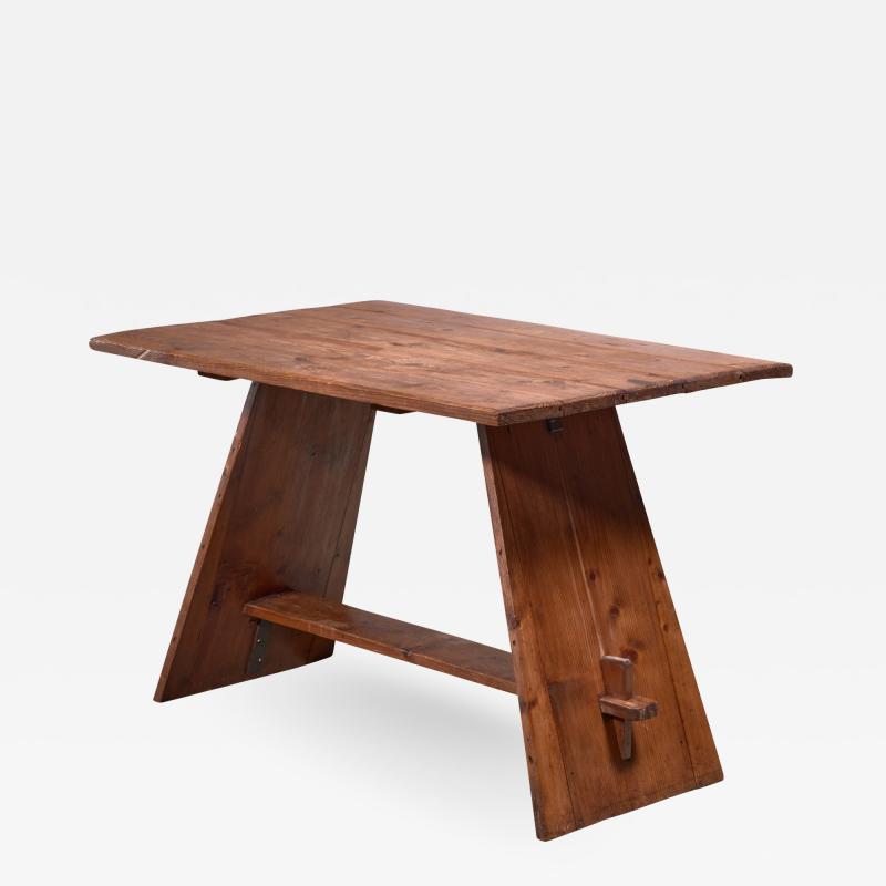 B J Koldeweij B J Koldeweij pine coffee table