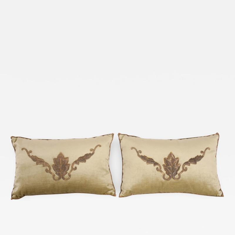 B VIZ DESIGN ANTIQUE TEXTILE PILLOWS