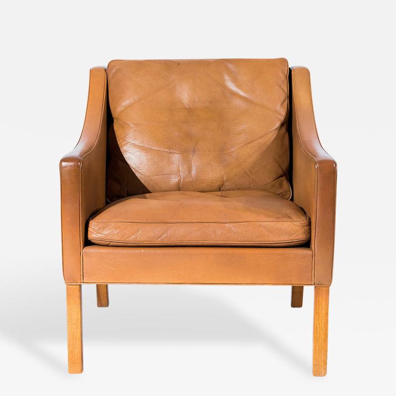 B rge Mogensen B rge Mogensen Model No 2207 Leather Lounge Chair