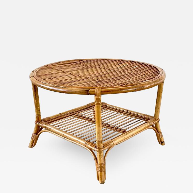 BAMBOO SIDE TABLE