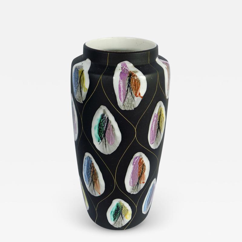 BODO mans 1950s Kongo vase by Bodo Mans for Bay Keramik West Germany