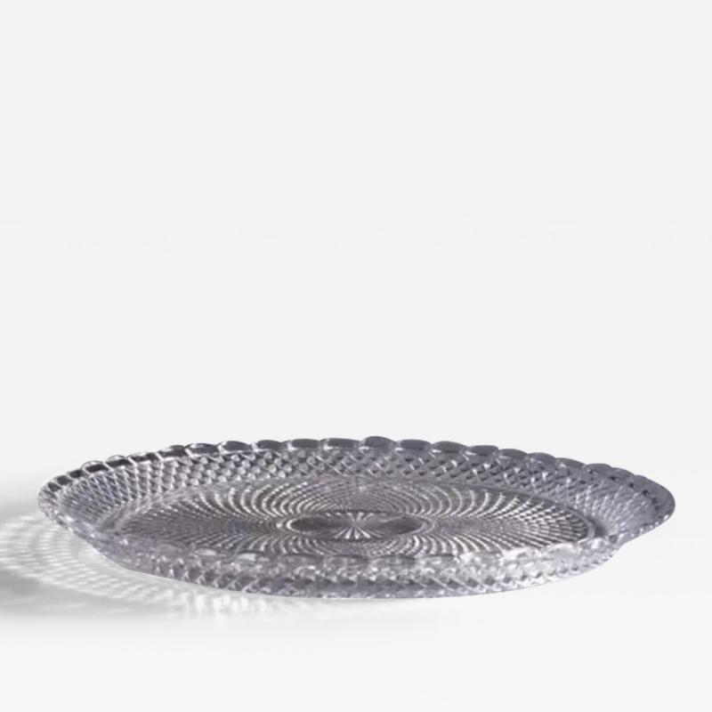 Baccarat Crystal Serving Plate