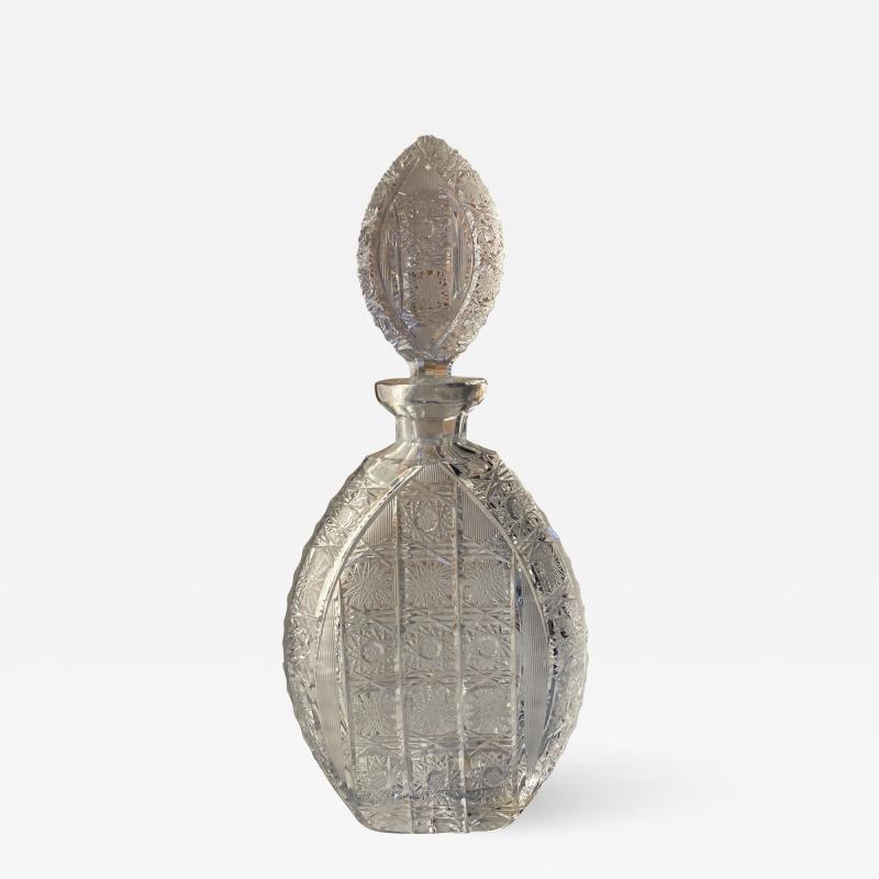 Baccarat bottle form France 1940s